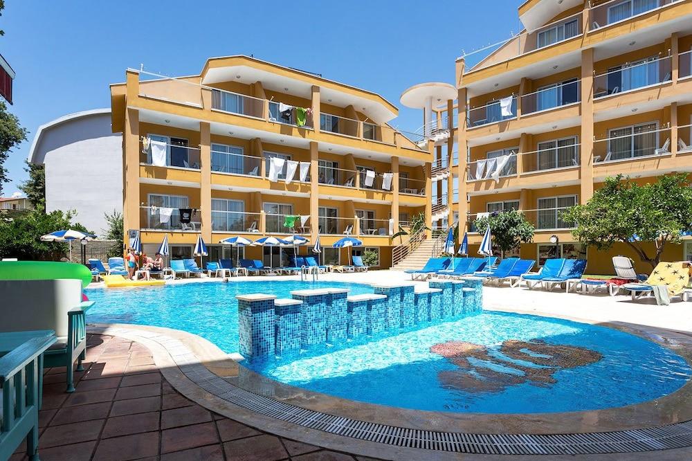Begonville Apart Hotel Side Exterior foto