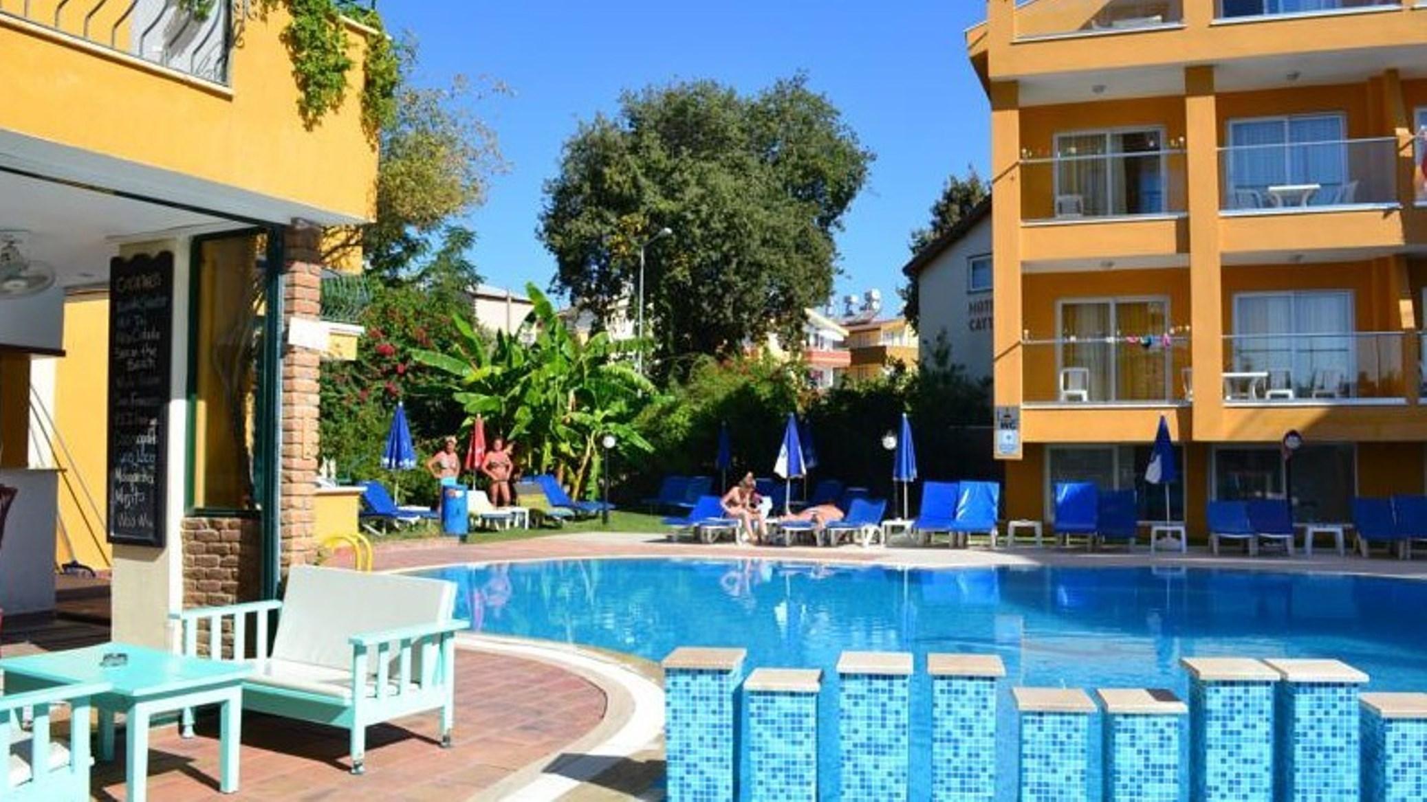 Begonville Apart Hotel Side Exterior foto