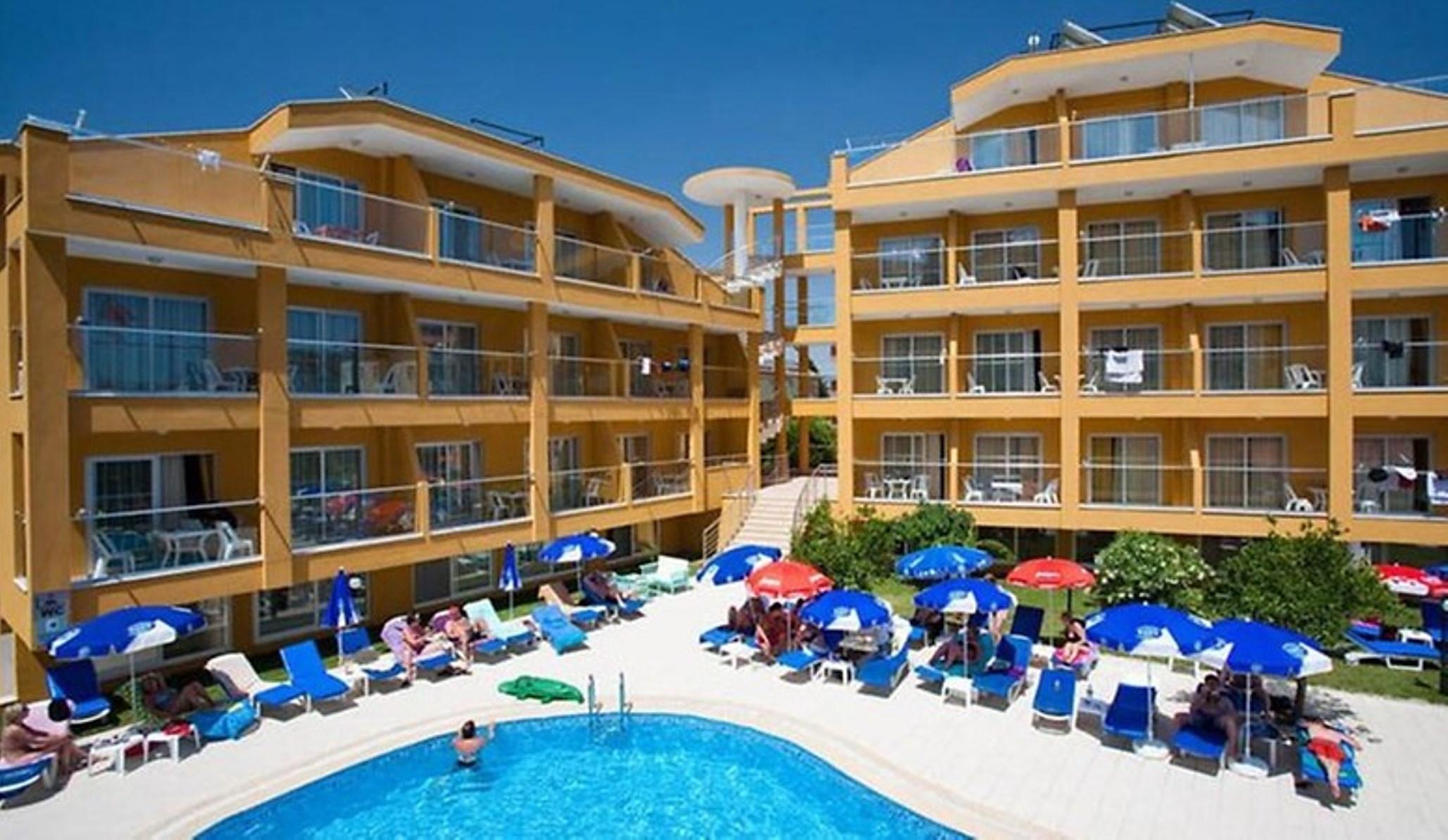 Begonville Apart Hotel Side Exterior foto