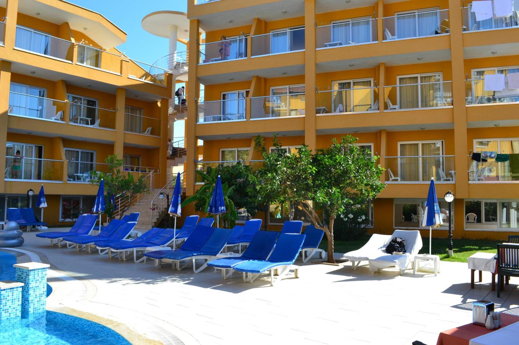 Begonville Apart Hotel Side Exterior foto