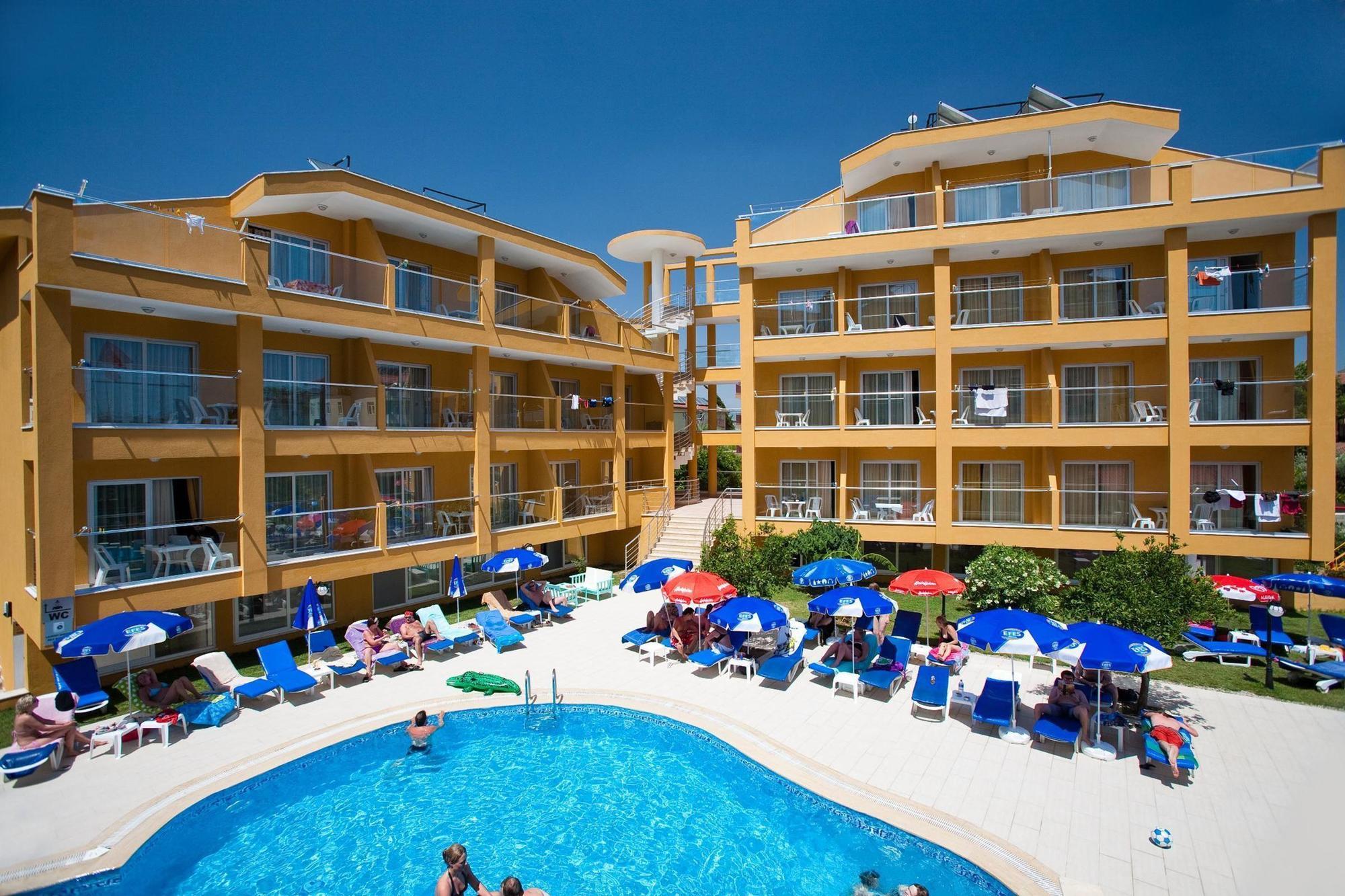 Begonville Apart Hotel Side Exterior foto